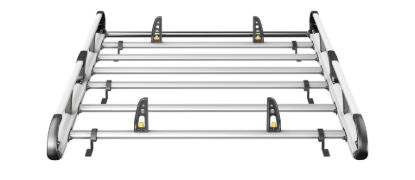 Picture of Van Guard ULTI Rack+ (Aluminium) - 5 Bar Roof Rack for Vauxhall Combo 2012-2018 | L2 | H1 | Twin Rear Doors | VGUR-243