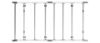 Picture of Van Guard ULTI Rack+ (Aluminium) - 6 Bar Roof Rack for Ford Transit Custom 2013-2023 | L1 | H1 | Twin Rear Doors | VGUR-250