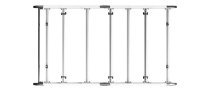 Picture of Van Guard ULTI Rack+ (Aluminium) - 6 Bar Roof Rack for Ford Transit 2014-Onwards | L2 | H3 | Twin Rear Doors | VGUR-257