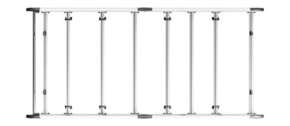 Picture of Van Guard ULTI Rack+ (Aluminium) - 7 Bar Roof Rack for Ford Transit 2014-Onwards | L3 | H2 | Twin Rear Doors | VGUR-258