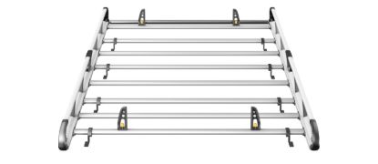 Picture of Van Guard ULTI Rack+ (Aluminium) - 7 Bar Roof Rack for Ford Transit 2014-Onwards | L4 | H3 | Twin Rear Doors | VGUR-260