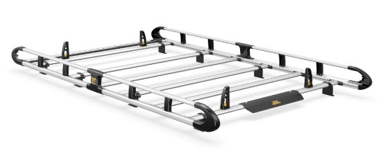 Picture of Van Guard ULTIRack+ Roof Rack with 4 Load Stops for Renault Trafic 2014-Onwards | L1 | H1 | Tailgate | VGUR-264