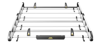 Picture of Van Guard ULTI Rack+ (Aluminium) - 7 Bar Roof Rack for Renault Trafic 2014-Onwards | L2 | H1 | Tailgate | VGUR-265