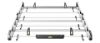 Picture of Van Guard ULTIRack+ Roof Rack with 4 Load Stops for Nissan Primastar 2022-Onwards | L2 | H1 | Tailgate | VGUR-265