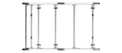 Picture of Van Guard ULTI Rack+ (Aluminium) - 4 Bar Roof Rack for Nissan Primastar 2022-Onwards | L1 | H2 | Twin Rear Doors | VGUR-266