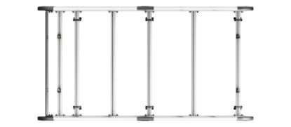Picture of Van Guard ULTI Rack+ (Aluminium) - 5 Bar Roof Rack for Nissan Primastar 2022-Onwards | L2 | H2 | Twin Rear Doors | VGUR-267