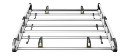 Picture of Van Guard ULTI Rack+ (Aluminium) - 5 Bar Roof Rack for Citroen Dispatch 2016-Onwards | L2 | H1 | Twin Rear Doors | VGUR-272