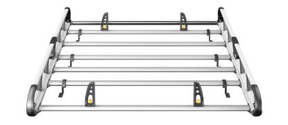 Picture of Van Guard ULTI Rack+ (Aluminium) - 5 Bar Roof Rack for Citroen Dispatch 2016-Onwards | L2 | H1 | Twin Rear Doors | VGUR-272