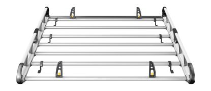Picture of Van Guard ULTI Rack+ (Aluminium) - 6 Bar Roof Rack for Ford Transit Custom 2013-2023 | L1 | H1 | Tailgate | VGUR-274