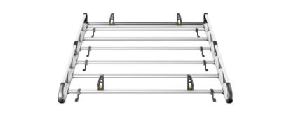 Picture of Van Guard ULTI Rack+ (Aluminium) - 6 Bar Roof Rack for Volkswagen Crafter 2017-Onwards | L3 | H3 | Twin Rear Doors | VGUR-280