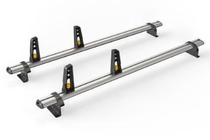 Picture of Van Guard 2 ULTIBar+ Aluminium Van Roof Bars + 4 load stops for Nissan Interstar 2022-Onwards | L1, L2, L3, L4 | H1, H2 | VG286-2