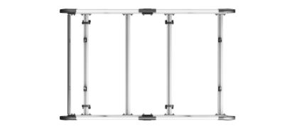 Picture of Van Guard ULTI Rack+ (Aluminium) - 4 Bar Roof Rack for Renault Kangoo 2008-2021 | L1 | H1 | Twin Rear Doors | VGUR-222