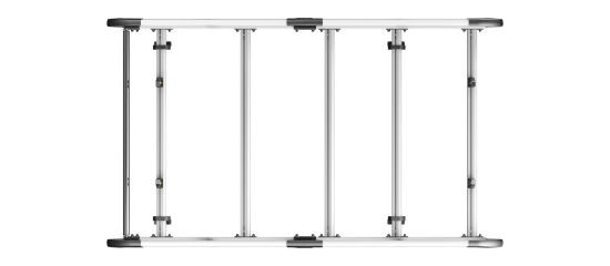 Picture of Van Guard ULTI Rack+ (Aluminium) - 5 Bar Roof Rack for Renault Kangoo 2008-2021 | L2 | H1 | Twin Rear Doors | VGUR-223