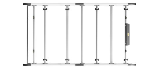 Picture of Van Guard ULTI Rack+ (Aluminium) - 6 Bar Roof Rack for Fiat Talento 2016-2021 | L1 | H1 | Twin Rear Doors | VGUR-262