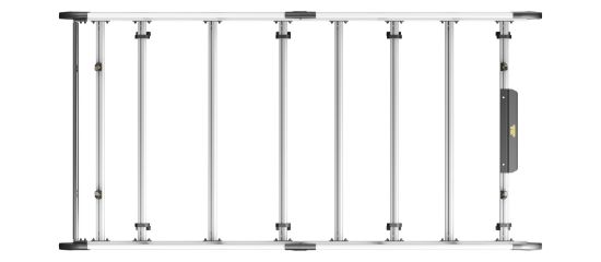 Picture of Van Guard ULTI Rack+ (Aluminium) - 7 Bar Roof Rack for Fiat Talento 2016-2021 | L2 | H1 | Twin Rear Doors | VGUR-263