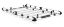 Picture of Van Guard ULTI Rack+ (Aluminium) - 6 Bar Roof Rack for Nissan NV300 2016-Onwards | L1 | H1 | Tailgate | VGUR-264
