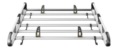 Picture of Van Guard ULTI Rack+ (Aluminium) - 5 Bar Roof Rack for Fiat Doblo 2022-Onwards | L1 | H1 | Twin Rear Doors | VGUR-282