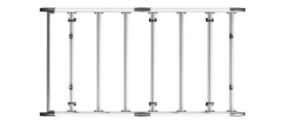 Picture of Van Guard ULTI Rack+ (Aluminium) - 5 Bar Roof Rack for Fiat Scudo 2007-2016 | L2 | H1 | Tailgate | VGUR-286