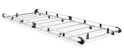 Picture of Van Guard ULTI Rack+ (Aluminium) - 9 Bar Roof Rack for Vauxhall Movano 2010-2021 | L4 | H2 | Twin Rear Doors | VGUR-288