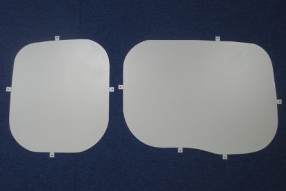 Picture of Van Guard Window Blank for Nissan NV250 2019-Onwards | L1, L2, L3 | H1 | Twin Rear Doors | VG274S