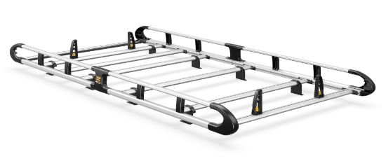 Picture of Van Guard ULTI Rack+ (Aluminium) - 5 Bar Roof Rack for Mercedes Citan 2022-Onwards | L1 | H1 | Twin Rear Doors | VGUR-290