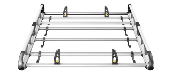 Picture of Van Guard ULTI Rack+ (Aluminium) - 5 Bar Roof Rack for Nissan Townstar 2022-Onwards | L1 | H1 | Twin Rear Doors | VGUR-290