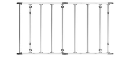 Picture of Van Guard ULTI Rack+ (Aluminium) - 7 Bar Roof Rack for Vauxhall Movano 2022-Onwards | L2 | H1 | Twin Rear Doors | VGUR-210