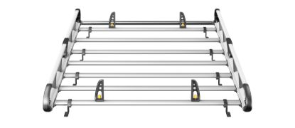 Picture of Van Guard ULTI Rack+ (Aluminium) - 6 Bar Roof Rack for Mercedes Vito 2003-2014 | L1 | H1 | Twin Rear Doors | VGUR-227