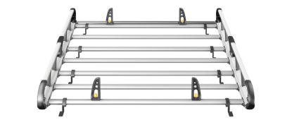 Picture of Van Guard ULTI Rack+ (Aluminium) - 6 Bar Roof Rack for Mercedes Vito 2003-2014 | L1 | H1 | Tailgate | VGUR-228