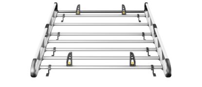 Picture of Van Guard ULTI Rack+ (Aluminium) - 6 Bar Roof Rack for Mercedes Vito 2003-2014 | L2 | H1 | Twin Rear Doors | VGUR-229