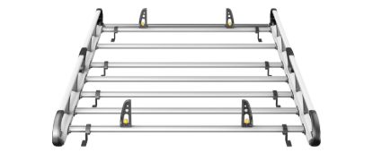 Picture of Van Guard ULTI Rack+ (Aluminium) - 6 Bar Roof Rack for Mercedes Vito 2003-2014 | L2 | H1 | Tailgate | VGUR-230