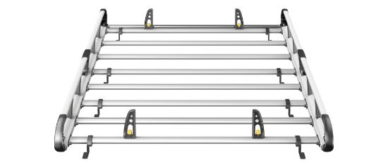 Picture of Van Guard ULTI Rack+ (Aluminium) - 7 Bar Roof Rack for Mercedes Vito 2003-2014 | L3 | H1 | Tailgate | VGUR-232