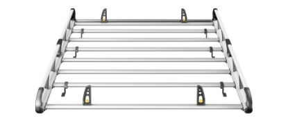 Picture of Van Guard ULTI Rack+ (Aluminium) - 7 Bar Roof Rack for Mercedes Sprinter 2006-2018 | L1 | H1 | Twin Rear Doors | VGUR-236