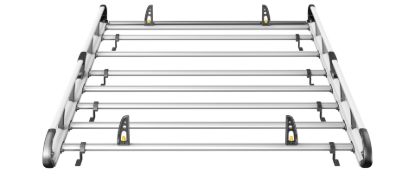 Picture of Van Guard ULTI Rack+ (Aluminium) - 7 Bar Roof Rack for Mercedes Sprinter 2006-2018 | L2 | H2 | Twin Rear Doors | VGUR-239
