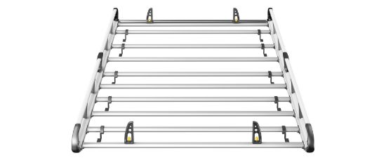 Picture of Van Guard ULTI Rack+ (Aluminium) - 9 Bar Roof Rack for Mercedes Sprinter 2006-2018 | L3 | H2 | Twin Rear Doors | VGUR-240