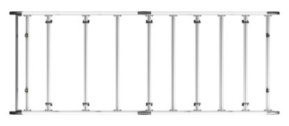Picture of Van Guard ULTI Rack+ (Aluminium) - 9 Bar Roof Rack for Mercedes Sprinter 2006-2018 | L3 | H2 | Twin Rear Doors | VGUR-240