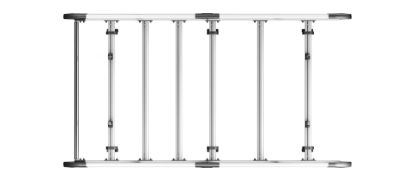 Picture of Van Guard ULTI Rack+ (Aluminium) - 5 Bar Roof Rack for Fiat Doblo 2010-2021 | L2 | H1 | Twin Rear Doors | VGUR-243