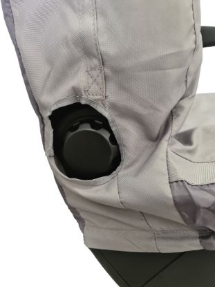 Picture of Town and Country Front Single Seat Cover GREY | Universal | 3DFGRY