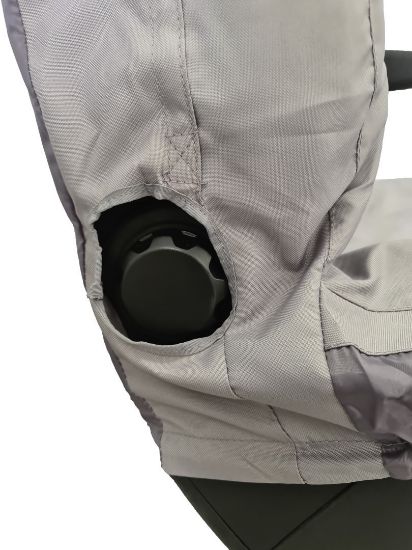 Picture of Town and Country Front Single Seat Cover GREY | Universal | 3DFGRY