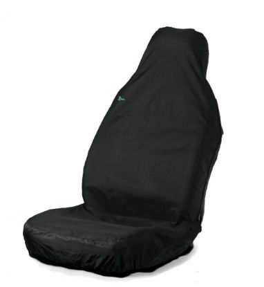 Picture of Town and Country Stetchable Large Front Single Seat Cover BLACK | Universal | 3DSFBLK
