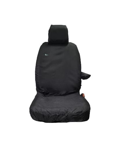 Picture of Town and Country Black Driver Seat Cover | Peugeot Expert 2016-Onwards | CP01BLK