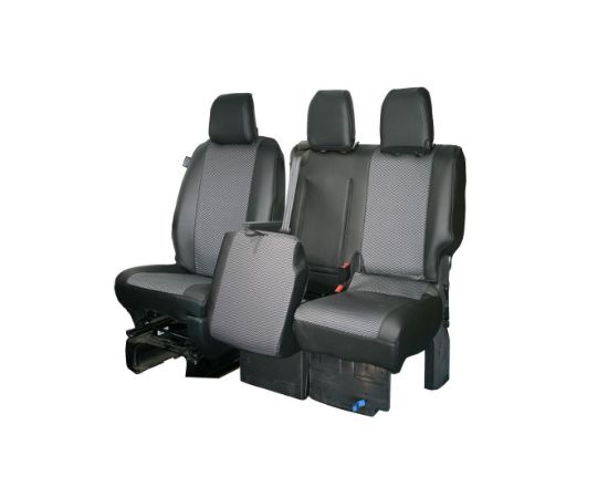 Picture of Town and Country Luxury Single and Double Front Seat Cover Set | Citroen Dispatch 2019 Onwards | LU4430