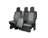 Picture of Town and Country Luxury Single and Folding Double Front Seat Cover Set | Vauxhall Vivaro 2019-Onwards | LU4430