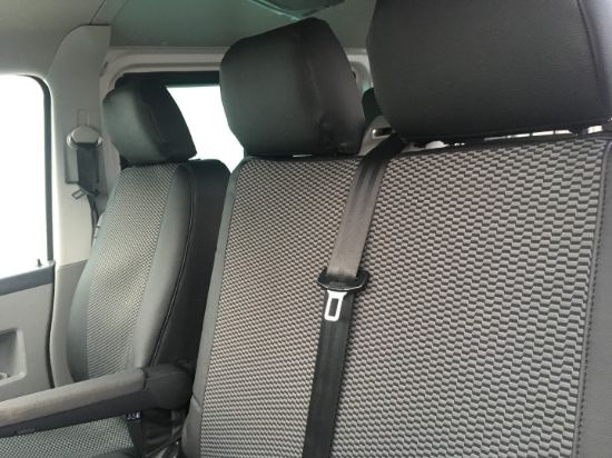 Picture of Town and Country Luxury Single and Folding Double Front Seat Cover Set | Vauxhall Vivaro 2019-Onwards | LU4430