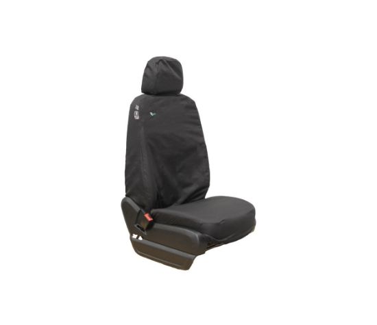 Picture of Town and Country Black Single Seat Cover | Mercedes Sprinter 2010-2018 | MERV01BLK