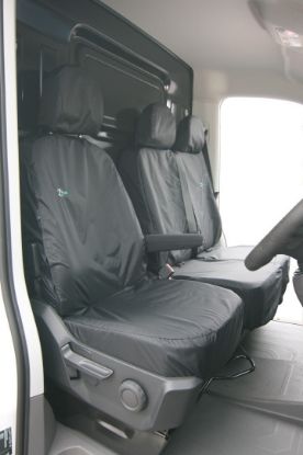 Picture of Town and Country Black Single Seat Cover | Volkswagen Crafter 2017-Onwards | TA4065