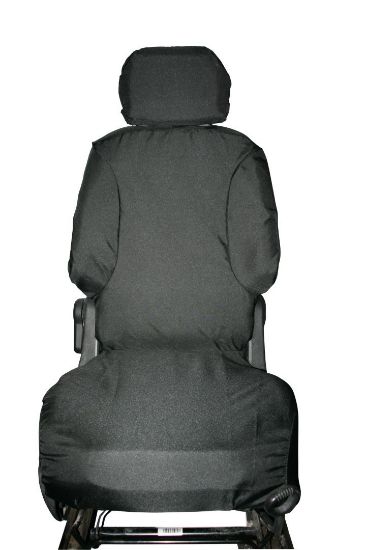 Picture of Town and Country Black Driver Seat Cover | Citroen Berlingo 2008-2018 | TA4232