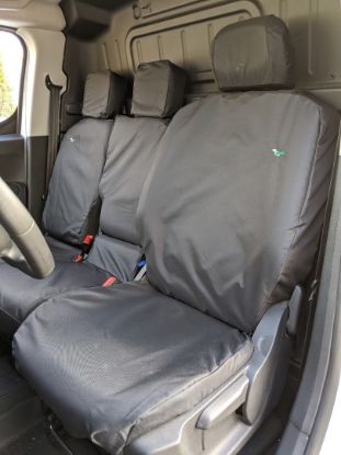 Picture of Town and Country Black Single Passenger Seat Cover | Citroen Berlingo 2018-Onwards | TA4829
