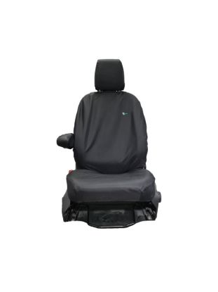 Picture of Town and Country Black Single Passenger Seat Cover | Ford Transit Custom 2013-2023 | TA5055