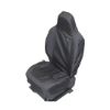 Picture of Town and Country Black Single Passenger Seat Cover (Fixed Headrest) | Vauxhall Combo 2018-Onwards | TA6540